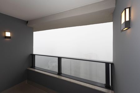 Varanda da Sala de apartamento à venda com 2 quartos, 76m² em Vila da Serra, Nova Lima