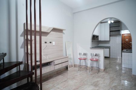 Casa para alugar com 80m², 2 quartos e 1 vagaSala/Cozinha
