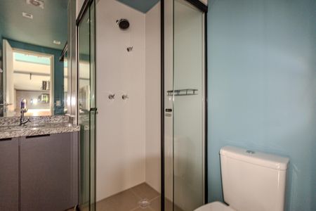 Studio para alugar com 24m², 1 quarto e sem vaga Studio para alugar com 24m², 1 quarto e sem vagaBanheiro