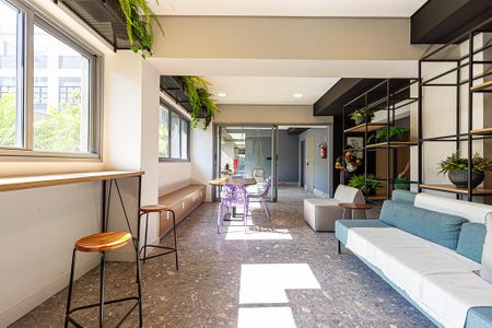Studio para alugar com 24m², 1 quarto e sem vaga Studio para alugar com 24m², 1 quarto e sem vagaHall