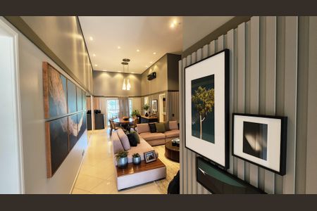 Casa de condomínio à venda com 297m², 3 quartos e 4 vagasSala