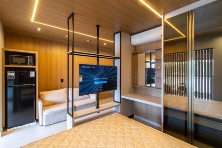 Studio à venda com 38m², 1 quarto e 1 vagaQuarto