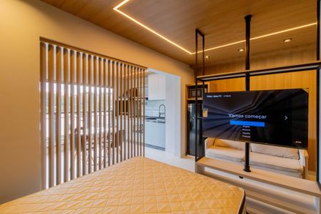 Studio à venda com 38m², 1 quarto e 1 vagaQuarto