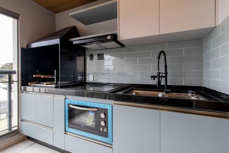 Studio à venda com 38m², 1 quarto e 1 vagaVaranda Gourmet / Cozinha