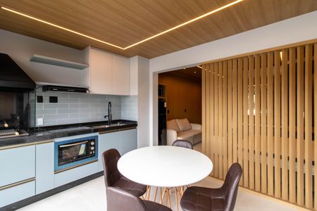 Studio à venda com 38m², 1 quarto e 1 vagaVaranda Gourmet / Cozinha