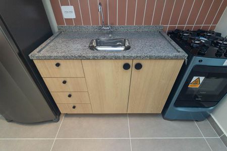 Apartamento à venda com 27m², 1 quarto e sem vaga Apartamento à venda com 27m², 1 quarto e sem vagaCozinha