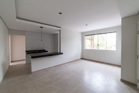 Sala de apartamento à venda com 3 quartos, 78m² em Ipiranga, Belo Horizonte