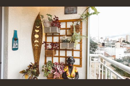 Varanda da Sala de apartamento à venda com 3 quartos, 62m² em Mandaqui, São Paulo