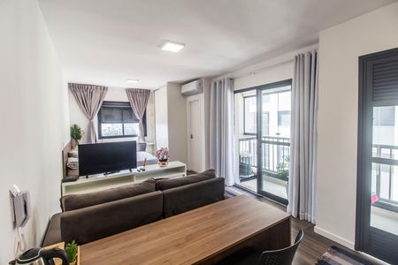Apartamento para alugar com 40m², 1 quarto e 1 vaga Apartamento para alugar com 40m², 1 quarto e 1 vagaSala
