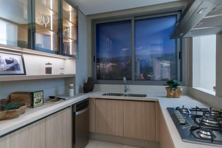 Apartamento à venda com 138m², 4 quartos e 3 vagasCozinha