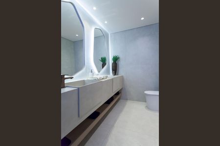 Apartamento à venda com 138m², 4 quartos e 3 vagasBanheiro da Suíte 3