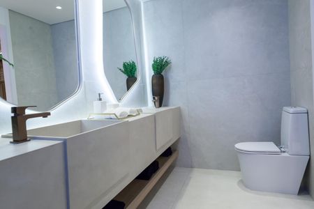 Apartamento à venda com 138m², 4 quartos e 3 vagasBanheiro da Suíte 3