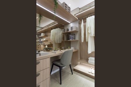 Apartamento à venda com 138m², 4 quartos e 3 vagasCloset da suíte 3