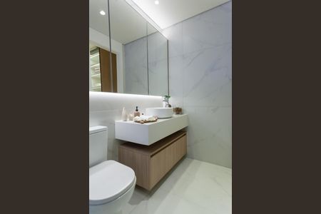 Apartamento à venda com 138m², 4 quartos e 3 vagasBanheiro da Suíte 1