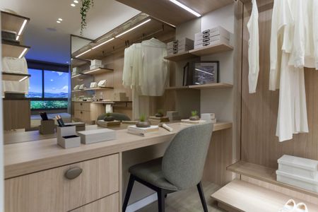 Apartamento à venda com 138m², 4 quartos e 3 vagasCloset da suíte 3