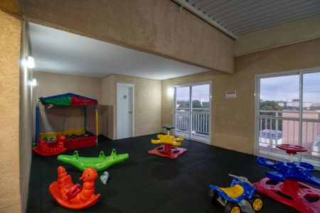 Apartamento à venda com 29m², 1 quarto e sem vaga Apartamento à venda com 29m², 1 quarto e sem vagaÁrea comum - Brinquedoteca
