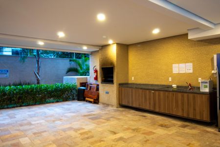 Apartamento à venda com 29m², 1 quarto e sem vaga Apartamento à venda com 29m², 1 quarto e sem vagaÁrea comum - Churrasqueira