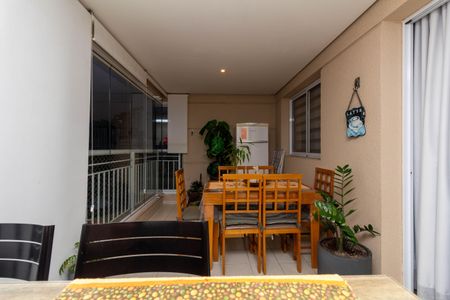 Apartamento à venda com 123m², 3 quartos e 2 vagasVaranda gourmet