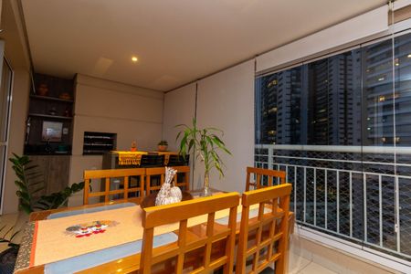 Apartamento à venda com 123m², 3 quartos e 2 vagasVaranda gourmet