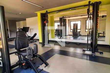 Apartamento para alugar com 36m², 2 quartos e 1 vaga Apartamento para alugar com 36m², 2 quartos e 1 vagaÁrea comum - Academia