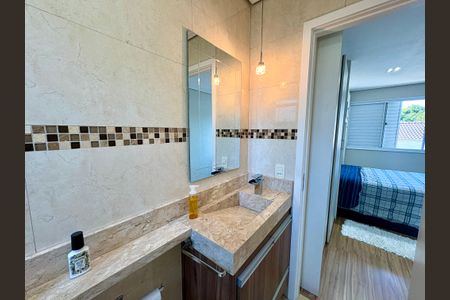 Casa de condomínio à venda com 95m², 3 quartos e 2 vagas Casa de condomínio à venda com 95m², 3 quartos e 2 vagasBanheiro da Suíte