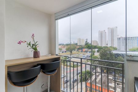 Apartamento à venda com 36m², 2 quartos e sem vagaVaranda