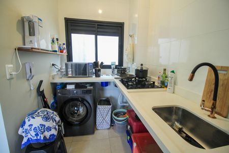 Studio à venda com 40m², 2 quartos e sem vaga Studio à venda com 40m², 2 quartos e sem vagaCozinha e Área de Serviço