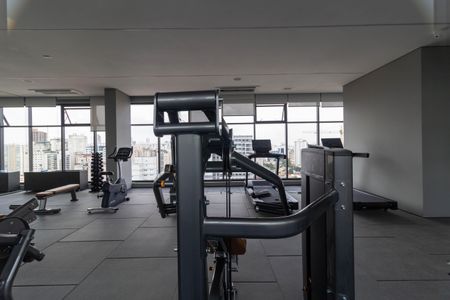 Apartamento à venda com 27m², 1 quarto e sem vaga Apartamento à venda com 27m², 1 quarto e sem vagaÁrea comum - Academia