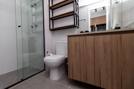 Apartamento à venda com 27m², 1 quarto e sem vaga Apartamento à venda com 27m², 1 quarto e sem vagaBanheiro Social