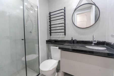 Studio à venda com 23m², 1 quarto e sem vaga Studio à venda com 23m², 1 quarto e sem vagaBanheiro