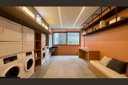 Studio para alugar com 24m², 1 quarto e sem vagaLavanderia