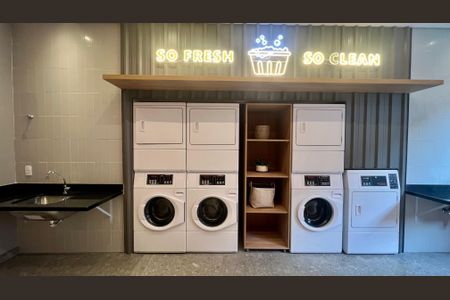 Studio para alugar com 24m², 1 quarto e sem vagaLavanderia