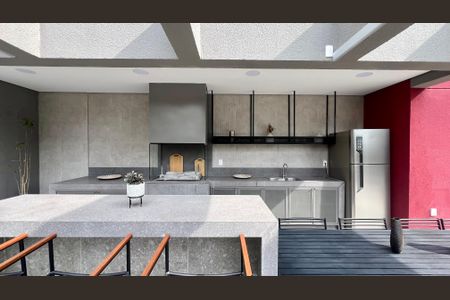 Studio para alugar com 24m², 1 quarto e sem vagaChurrasqueira