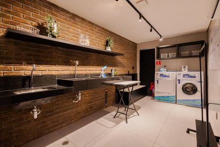 Studio à venda com 21m², 1 quarto e sem vagaLavanderia