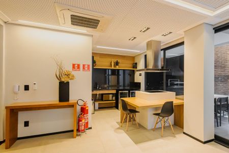 Studio à venda com 21m², 1 quarto e sem vagaSalão de Festas