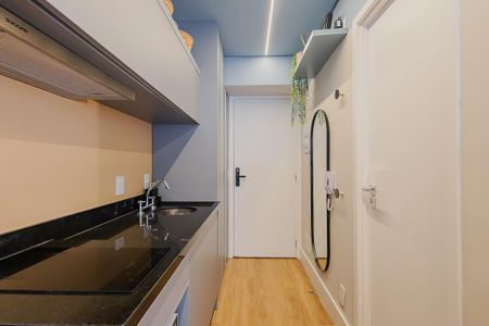 Studio à venda com 21m², 1 quarto e sem vagaCozinha