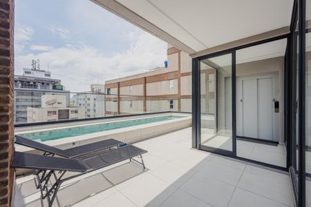 Studio à venda com 21m², 1 quarto e sem vagaPiscina