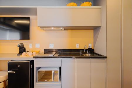 Studio à venda com 21m², 1 quarto e sem vagaCozinha