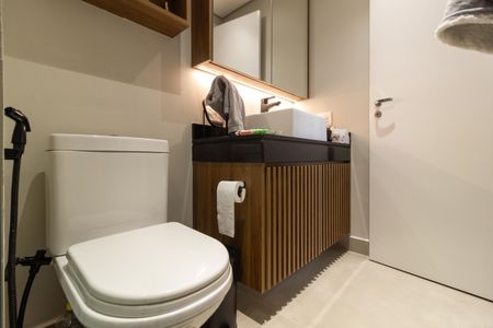 Apartamento à venda com 58m², 1 quarto e 1 vagaBanheiro da Suíte