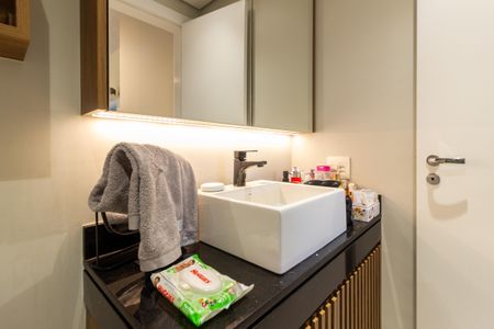 Apartamento à venda com 58m², 1 quarto e 1 vagaBanheiro da Suíte