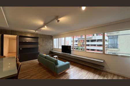 Apartamento para alugar com 115m², 2 quartos e 1 vagaSala