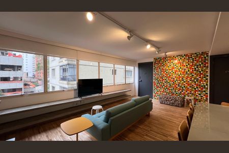 Apartamento para alugar com 115m², 2 quartos e 1 vagaSala