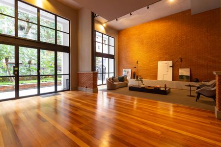 Apartamento para alugar com 109m², 2 quartos e 3 vagas Apartamento para alugar com 109m², 2 quartos e 3 vagasÁrea comum - Hall Social