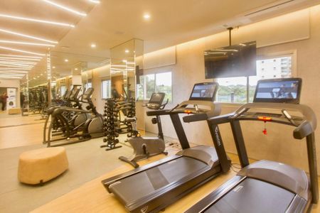 Studio à venda com 33m², 1 quarto e sem vaga Studio à venda com 33m², 1 quarto e sem vagaAcademia