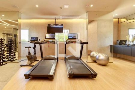 Studio à venda com 33m², 1 quarto e sem vaga Studio à venda com 33m², 1 quarto e sem vagaAcademia