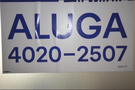 Apartamento para alugar com 41m², 2 quartos e 1 vagaPlaca instalada