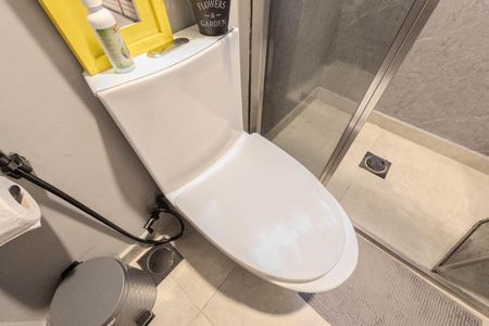 Studio para alugar com 30m², 1 quarto e sem vaga Studio para alugar com 30m², 1 quarto e sem vagaBanheiro