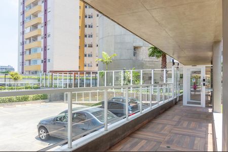 Apartamento à venda com 104m², 3 quartos e 2 vagasFachada e portaria
