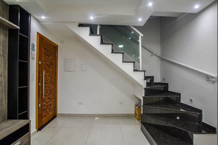 Sala de apartamento à venda com 2 quartos, 110m² em Vila Camilópolis, Santo André