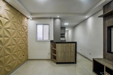 Sala de apartamento à venda com 2 quartos, 110m² em Vila Camilópolis, Santo André
